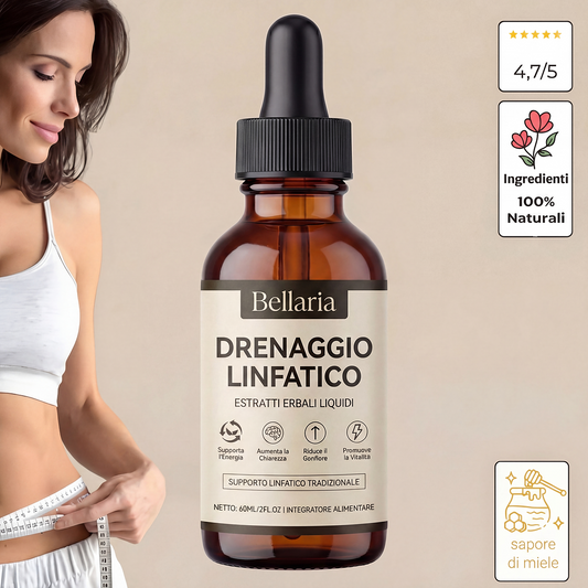 Bellaria™ - Gocce di Benessere per il Drenaggio Linfatico